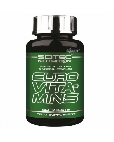 Scitec Euro Vita-Mins 120 tab Scitec Euro Vita-Mins 120 tab