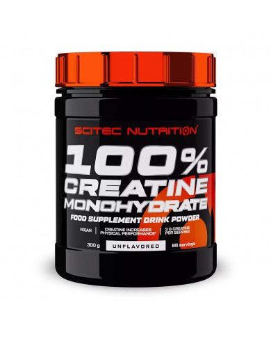 Scitec 100% Creatine Monohydrate 300gr Scitec 100% Creatine Monohydrate 300gr