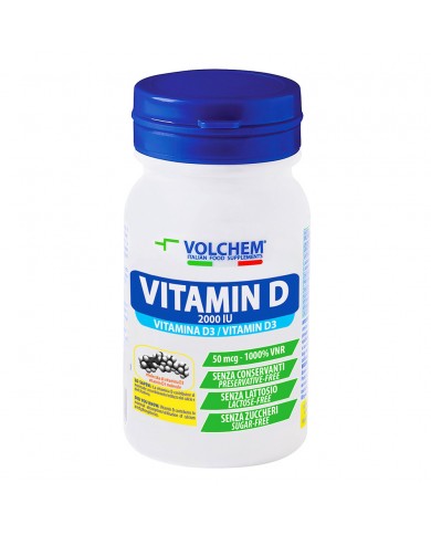 Volchem Vitamin D 2000 IU 60 cpr Volchem Vitamin D 2000 IU 60 cpr