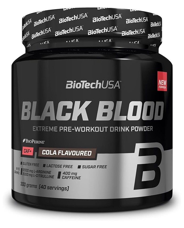 Biotech USA Black Blood CAF+ 300gr