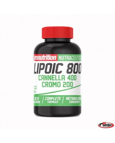 Pro Nutrition Lipoic 800 cannella e cromo  60cpr Pro Nutrition Lipoic 800 cannella e cromo  60cpr