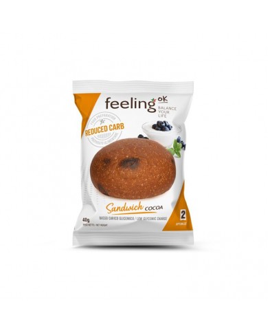 Feeling Ok Sandwich Cacao Optimize (stage 2) 40g Feeling Ok Sandwich Cacao Optimize (stage 2) 40g