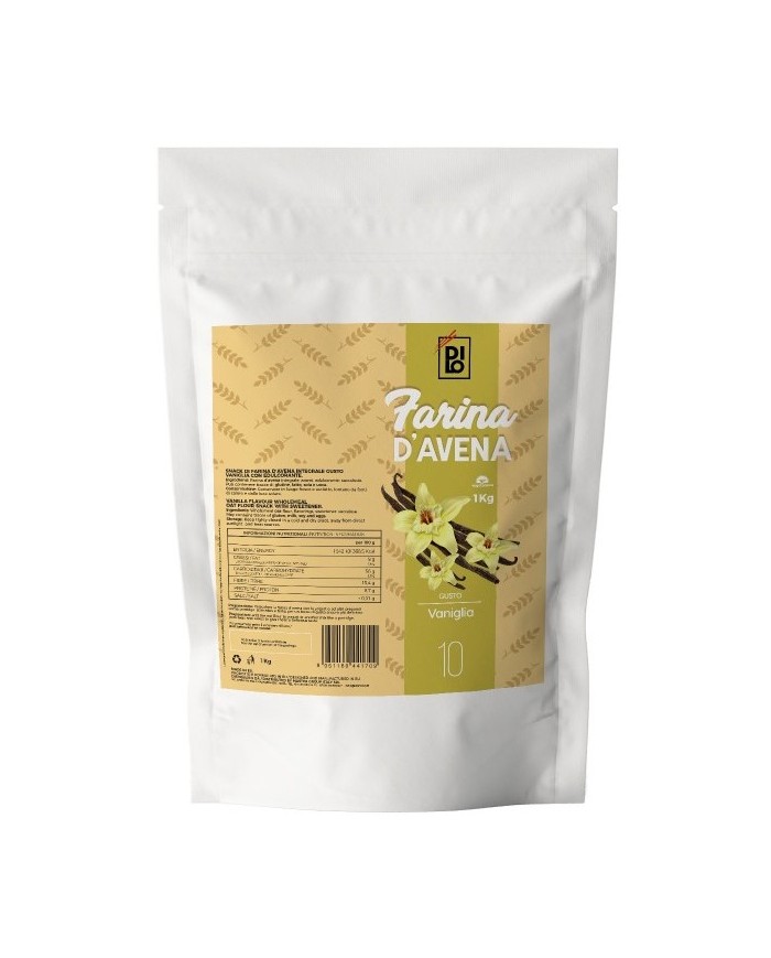 Dilo Farina di Avena Aromatizzata Vaniglia 1 kg Dilo Farina di Avena Aromatizzata Vaniglia 1 kg