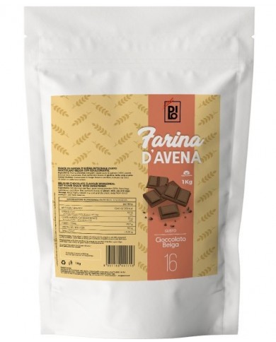 Dilo Farina di Avena Aromatizzata Cioccolato belga 1 kg Dilo Farina di Avena Aromatizzata Cioccolato belga 1 kg