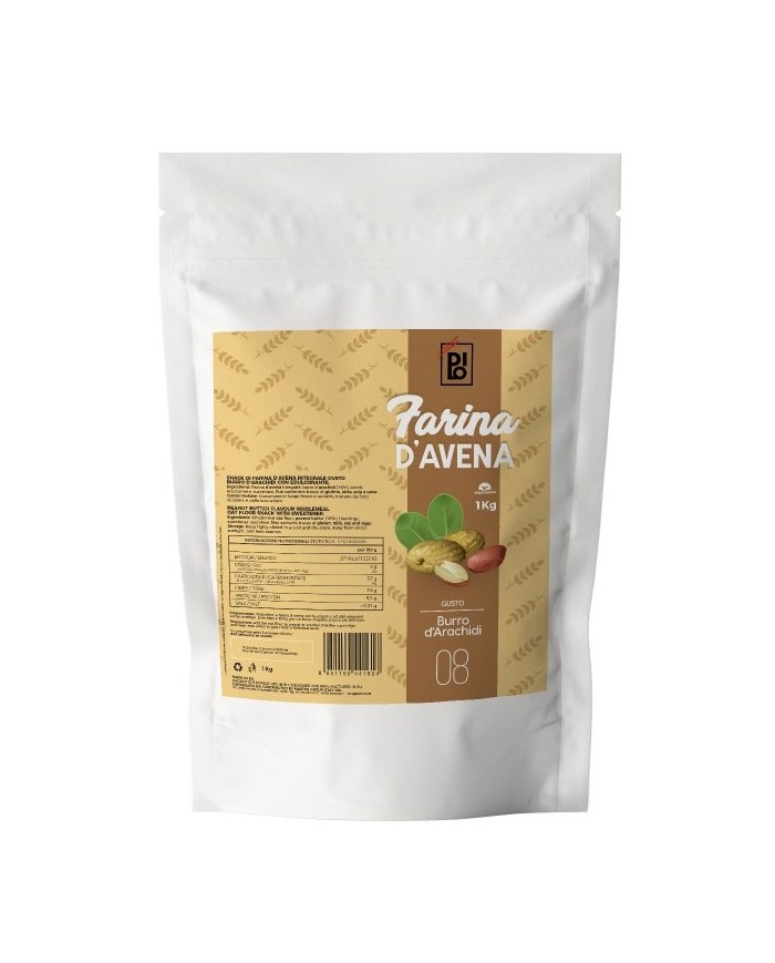 Dilo Farina di Avena Aromatizzata Burro d'arachidi 1 kg