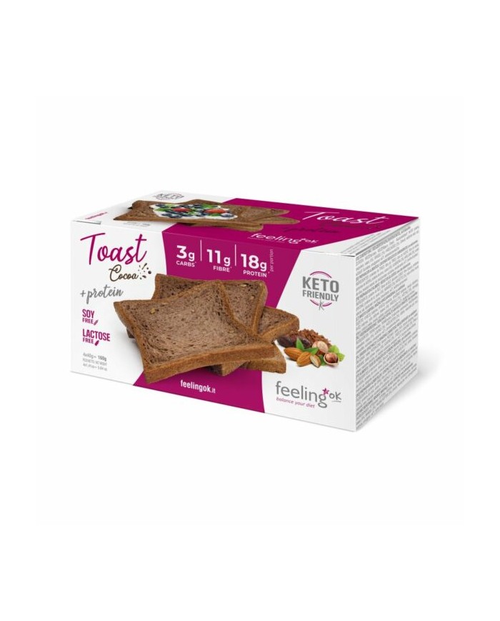 Feeling Ok Toast Cacao Start 4x40gr