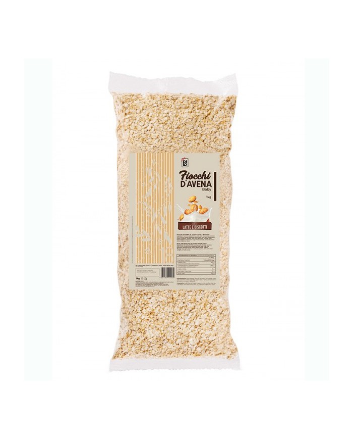 Dilo Fiocchi Di Avena Baby Aromatizzati Latte E Biscotti 1 kg
