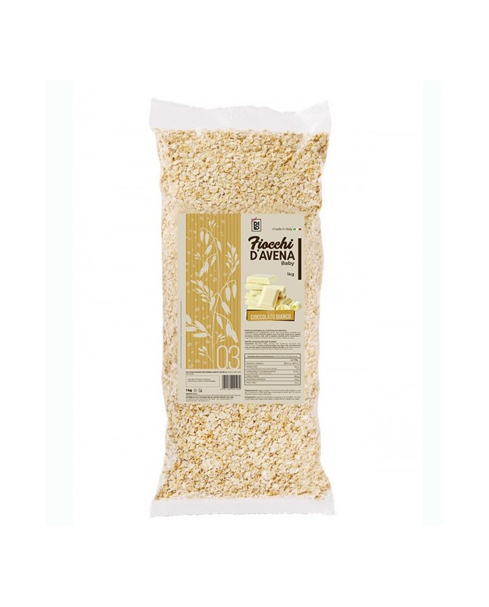 Dilo Fiocchi Di Avena Baby Aromatizzati Cioccolato Bianco 1 kg