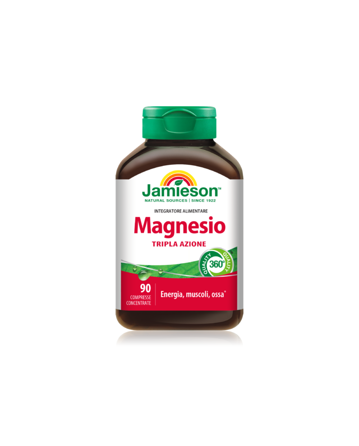 Jamieson Magnesio tripla azione 90 cpr Jamieson Magnesio tripla azione 90 cpr