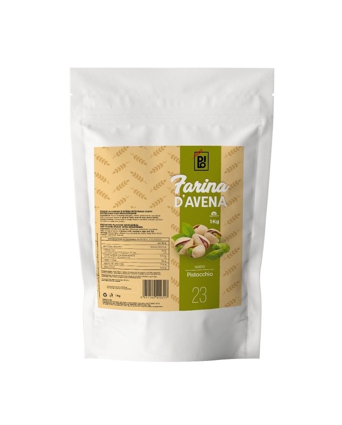 Dilo Farina di Avena Aromatizzata Pistacchio 1 kg Dilo Farina di Avena Aromatizzata Pistacchio 1 kg