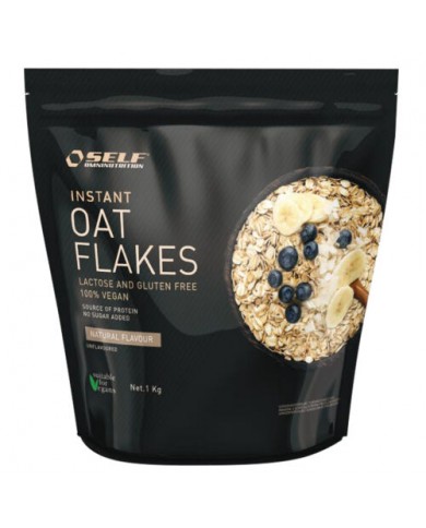 Self Omninutrition Instant Oat Flakes Natural 1 kg Self Omninutrition Instant Oat Flakes Natural 1 kg