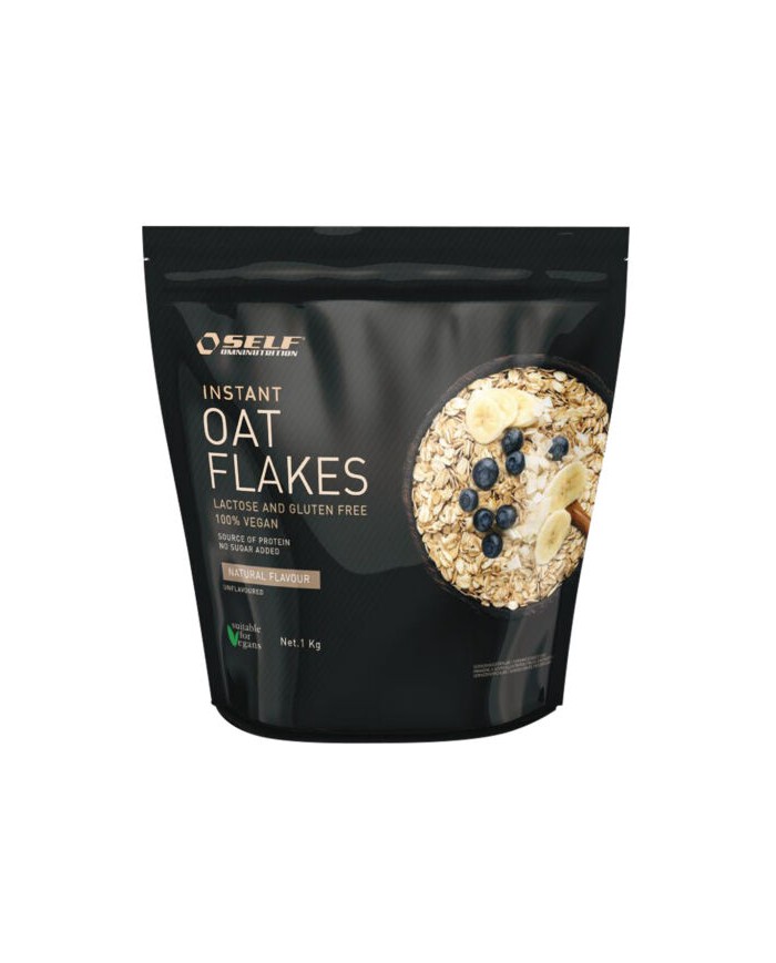 Self Omninutrition Instant Oat Flakes Natural 1 kg
