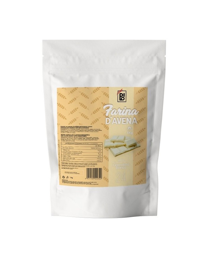 Dilo Farina Di Avena Aromatizzata Cioccolato Bianco/Cocco 1 kg