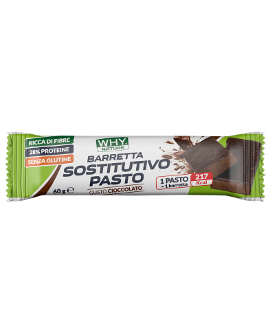Why Nature Barretta Sostitutivo pasto 60 g Why Nature Barretta Sostitutivo pasto 60 g