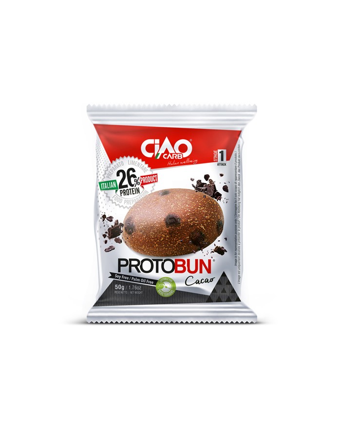 Ciao Carb Protobun Stage 1 Cacao da 50 g Ciao Carb Protobun Stage 1 Cacao da 50 g