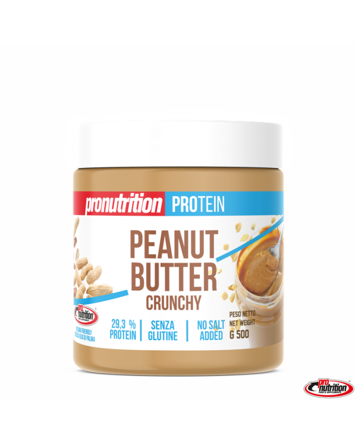 Pro Nutrition Burro d'arachidi crunchy 500 gr
