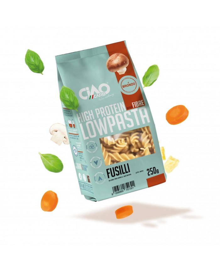 Ciao carb LOW Pasta Fusilli 250gr Ciao carb LOW Pasta Fusilli 250gr