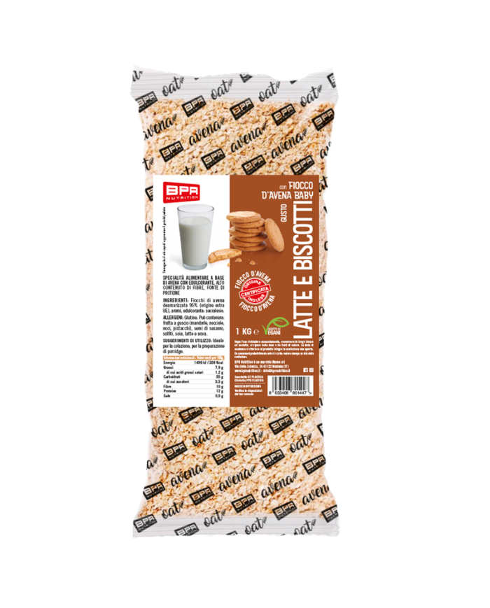 BPR Fiocco d'avena aromatizzato 1kg BPR Fiocco d'avena aromatizzato 1kg