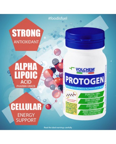 Volchem Protogen Acido Alfa Lipoico 100caps Volchem Protogen Acido Alfa Lipoico 100caps