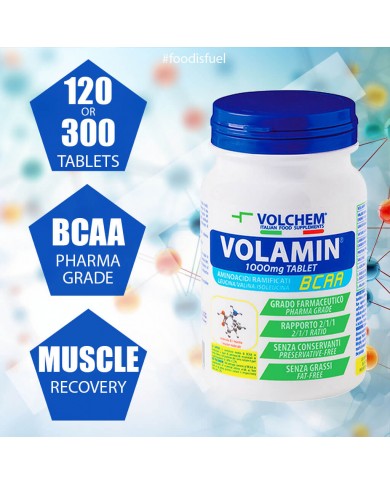 Volchem VOLAMIN  (BCAA) 300cpr da 1000 mg