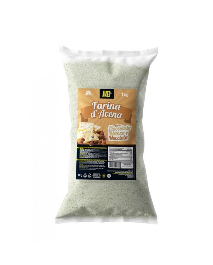 MG Farina D'avena Micronizzata Cioccolato bianco Nocciola 1kg