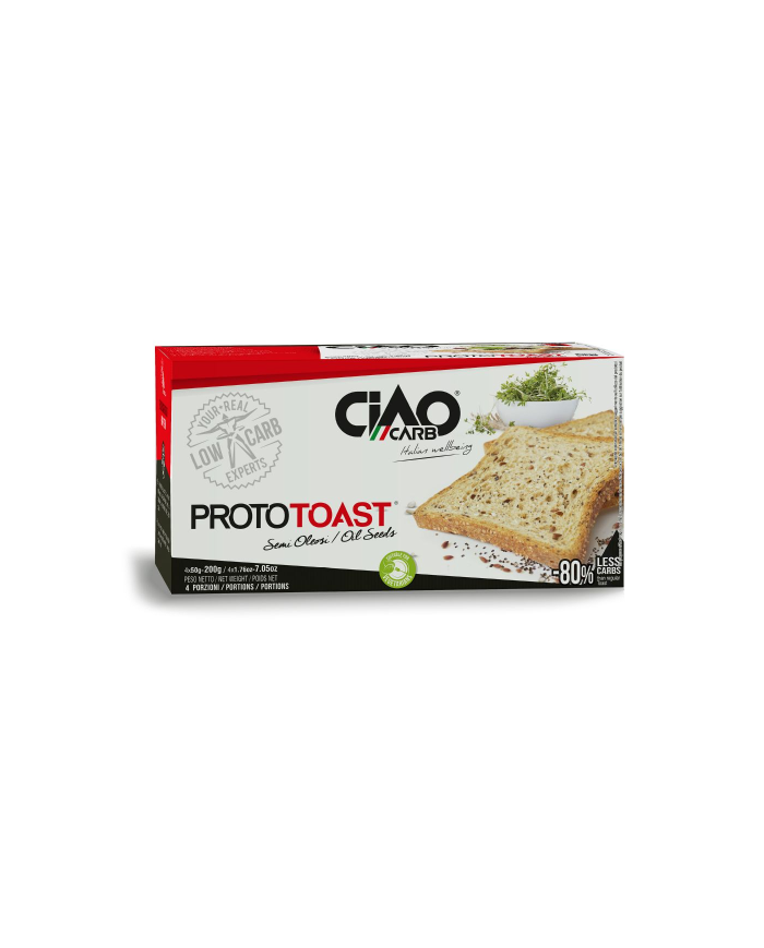 Ciao Carb Prototoast 200gr (4x 50gr) Stage 1 Semi Oleosi