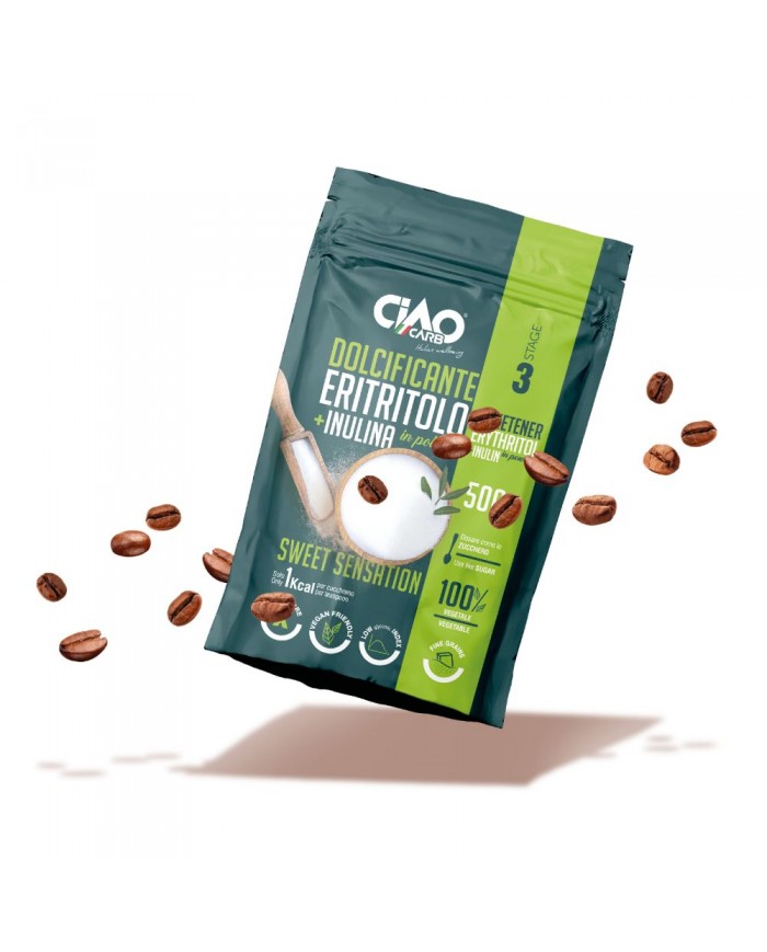 Ciao carb Eritritolo e Inulina 500gr Ciao carb Eritritolo e Inulina 500gr