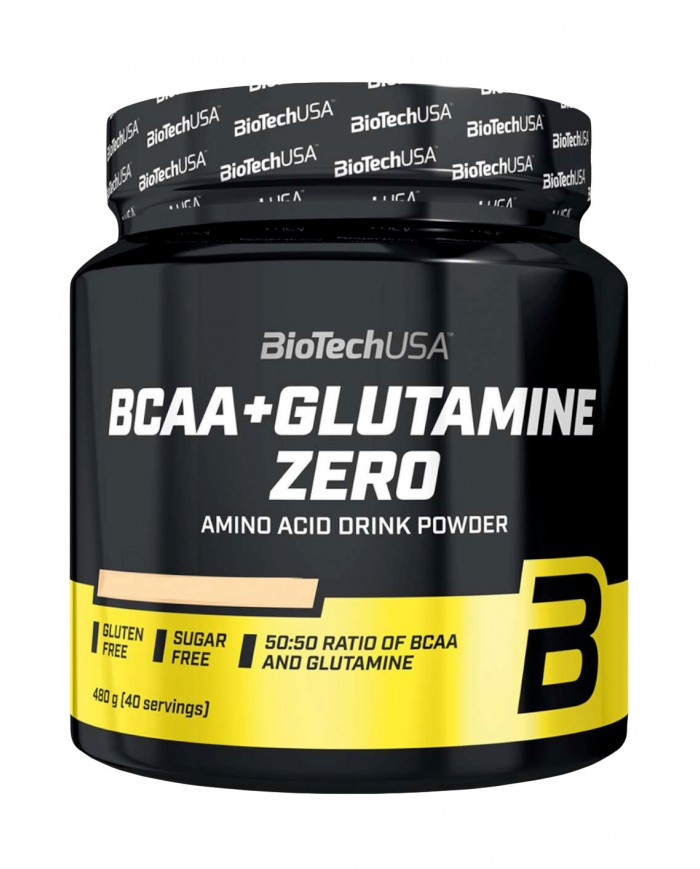 Biotech USA BCAA+Glutamine Zero 480g