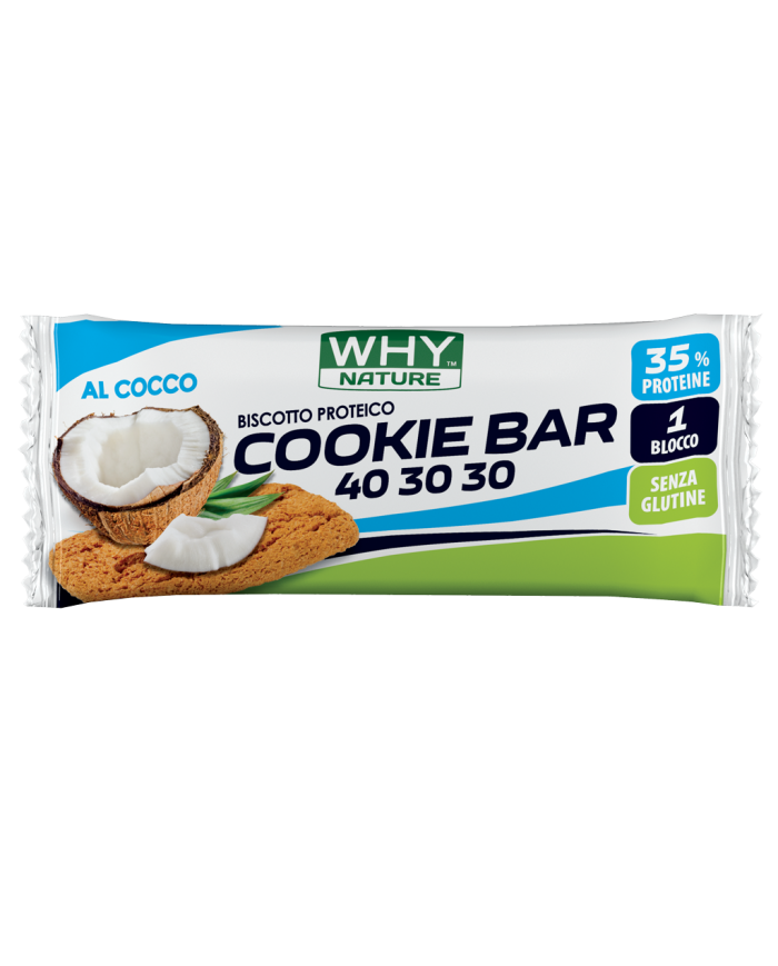 Why Nature Cookie Bar 40 30 30 21gr