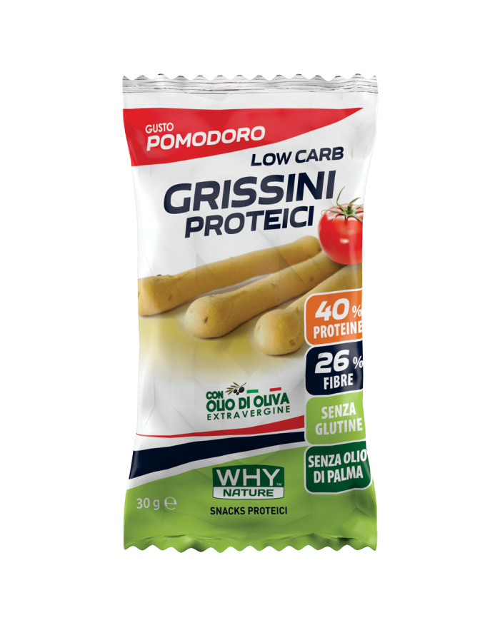 Why Nature Grissini Proteici 30gr Why Nature Grissini Proteici 30gr
