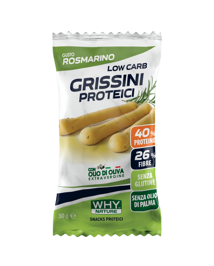 Why Nature Grissini Proteici 30gr Why Nature Grissini Proteici 30gr