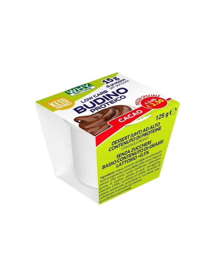 Why Nature Budino Proteico 125 gr Why Nature Budino Proteico 125 gr