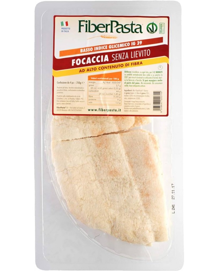 FiberPasta Focaccia 250gr FiberPasta Focaccia 250gr