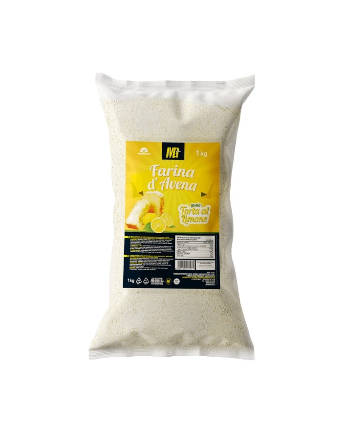 MG Farina D'avena Micronizzata Torta Al Limone 1Kg