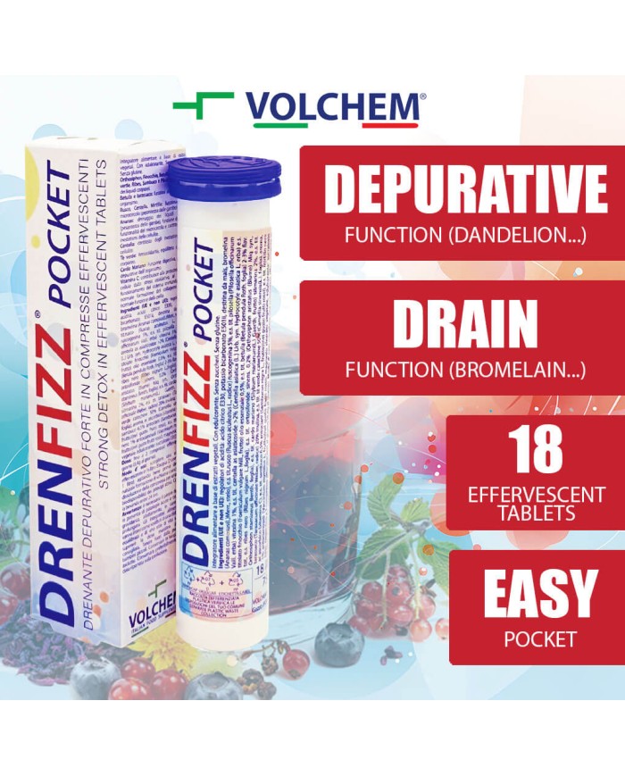 Volchem DRENFIZZ ® (drenante depurativo forte) - compresse efferves