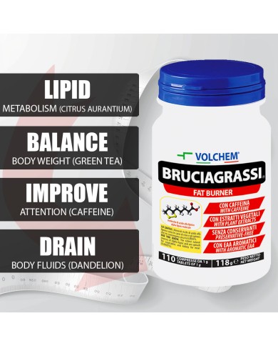 Volchem BRUCIAGRASSI ® 120 compresse Volchem BRUCIAGRASSI ® 120 compresse
