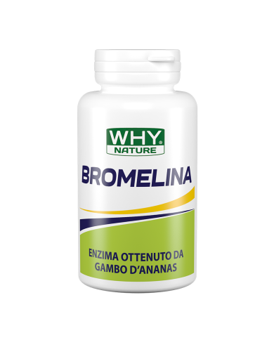 Why Nature Bromelina 60 cpr