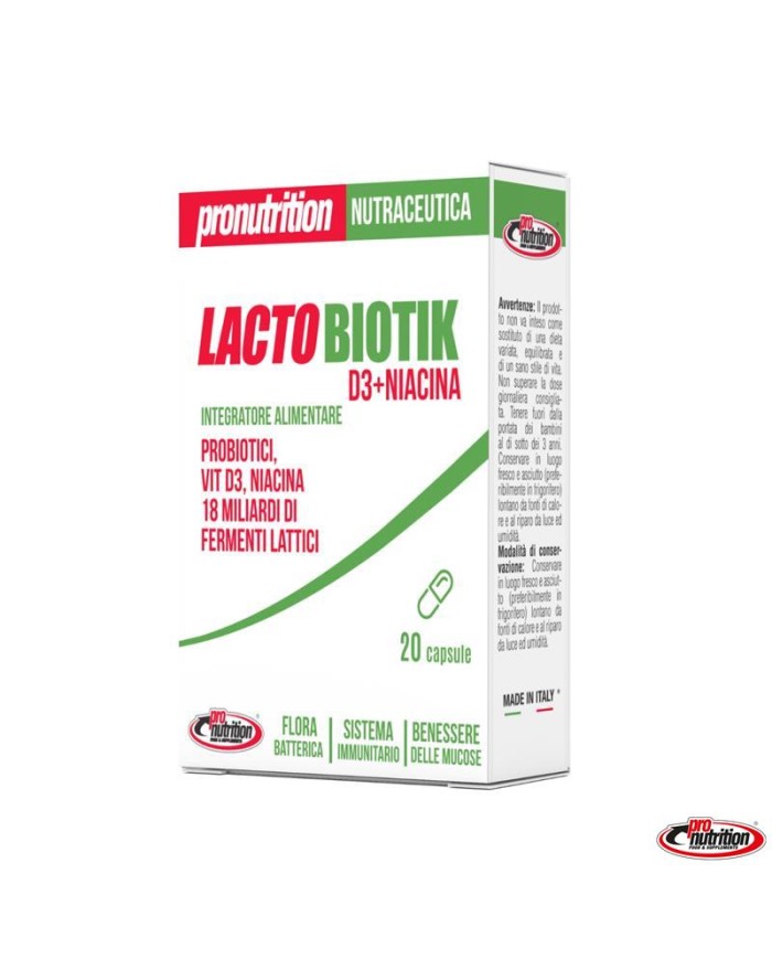 Pro Nutrition Lactobiotik 20 cps