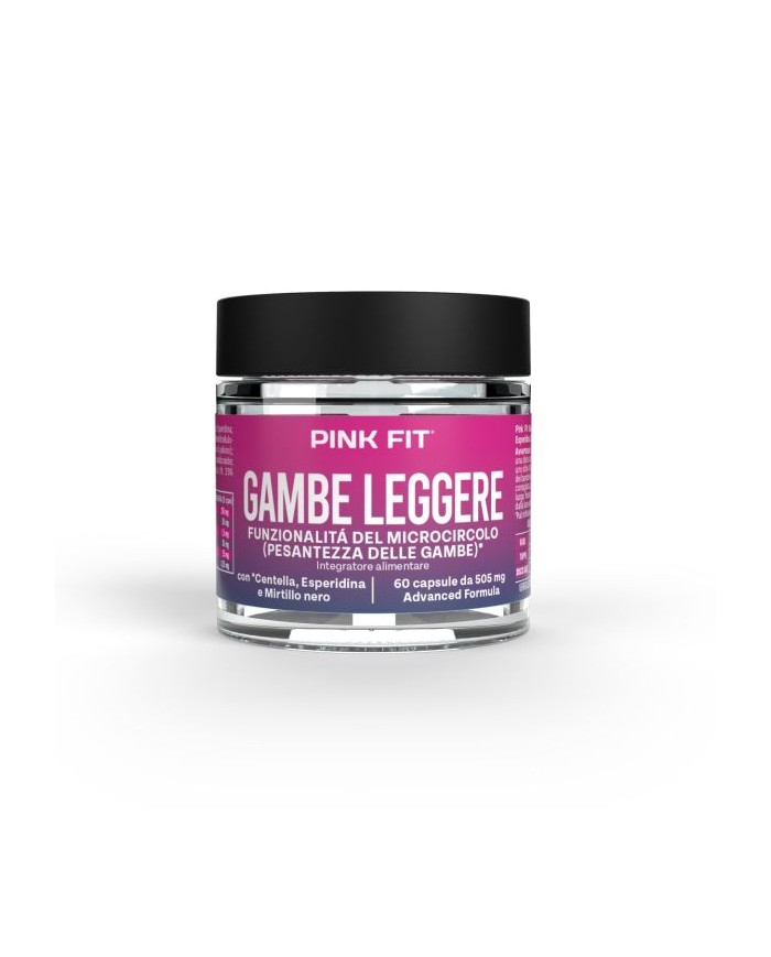 Pink Fit Gambe Leggere 60 cps