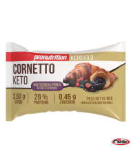 Pro Nutrition Cornetto Keto Multicereali e Frutti Di Bosco 50 gr Pro Nutrition Cornetto Keto Multicereali e Frutti Di Bosco 50 gr