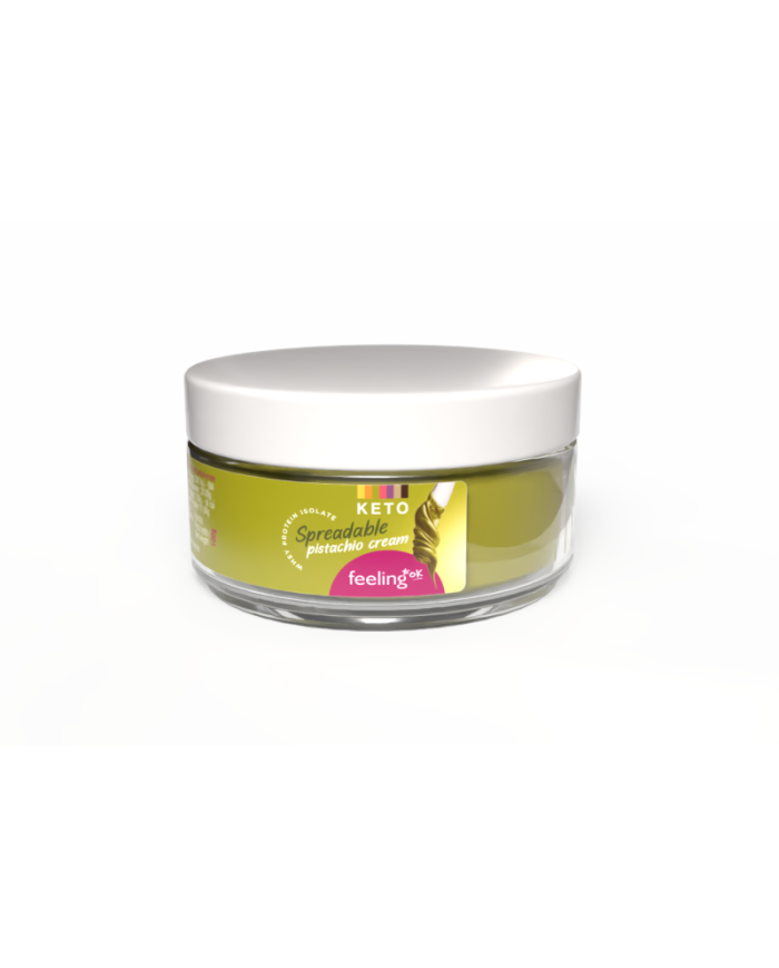 Feling Ok Crema spalmabile al pistacchio +protein 100 gr Feling Ok Crema spalmabile al pistacchio +protein 100 gr