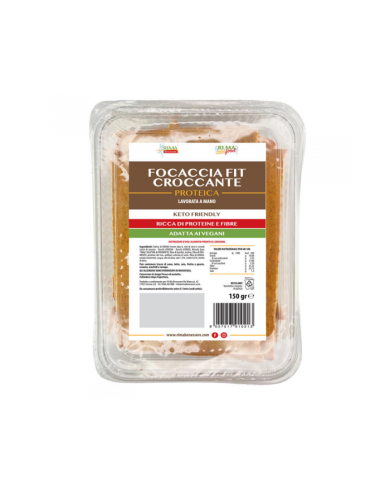 Rima Focaccia Croccante Fit Proteica 150gr Rima Focaccia Croccante Fit Proteica 150gr