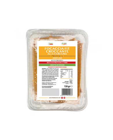 Rima Focaccia Croccante Fit Proteica 150gr Rima Focaccia Croccante Fit Proteica 150gr