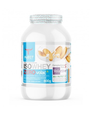Inject Iso Whey Zero Volac 800g