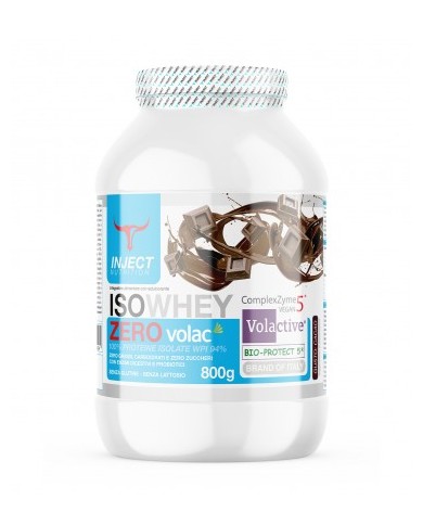 Inject Iso Whey Zero Volac 800g