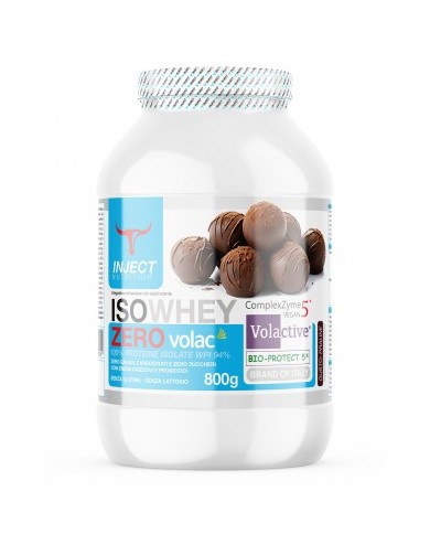 Inject Iso Whey Zero Volac 800g