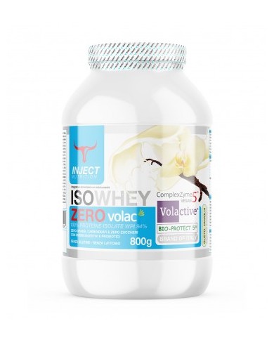 Inject Iso Whey Zero Volac 800g