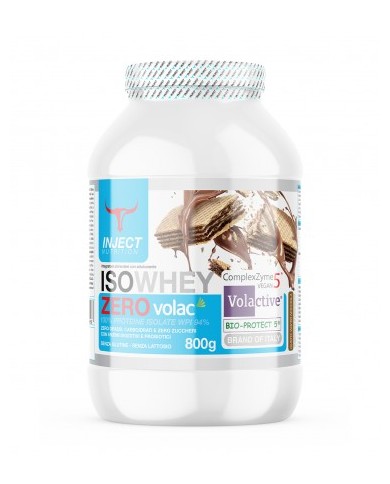 Inject Iso Whey Zero Volac 800g