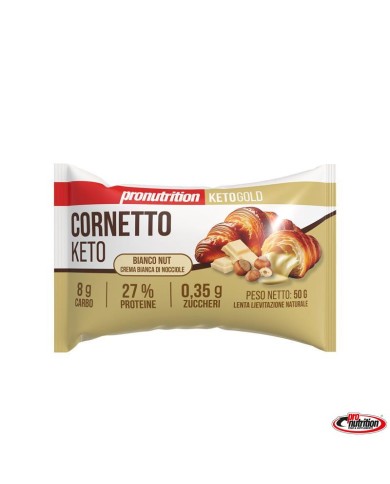 Pro Nutrition Cornetto Keto Bianco Nut 50gr