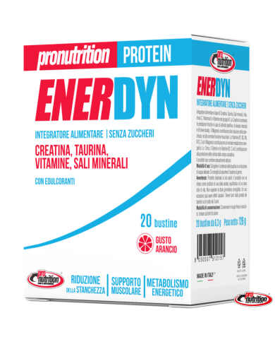 Pro Nutrition Enerdyn 20 bustine gusto arancia